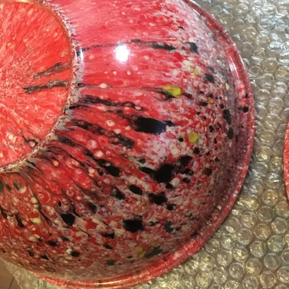 Vintage Brook park Melamine mixing bowls 2 piece set - Picture 6 of 13